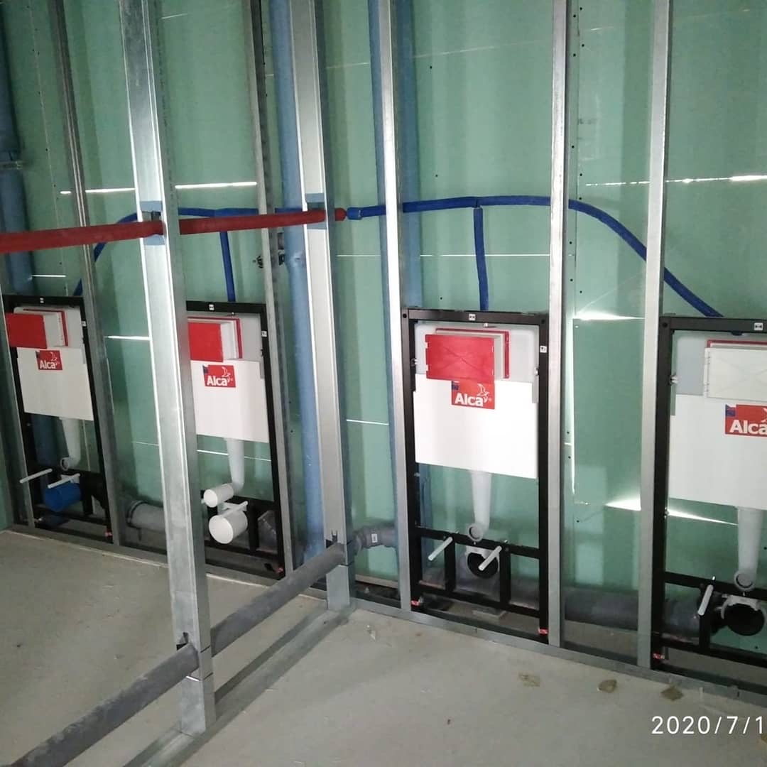 Podomietkové WC systémy Alca