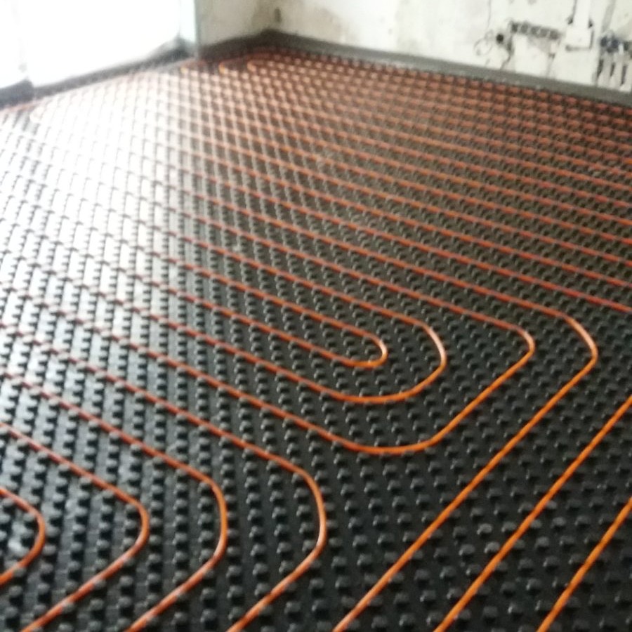 Podlahové kúrenie - detail